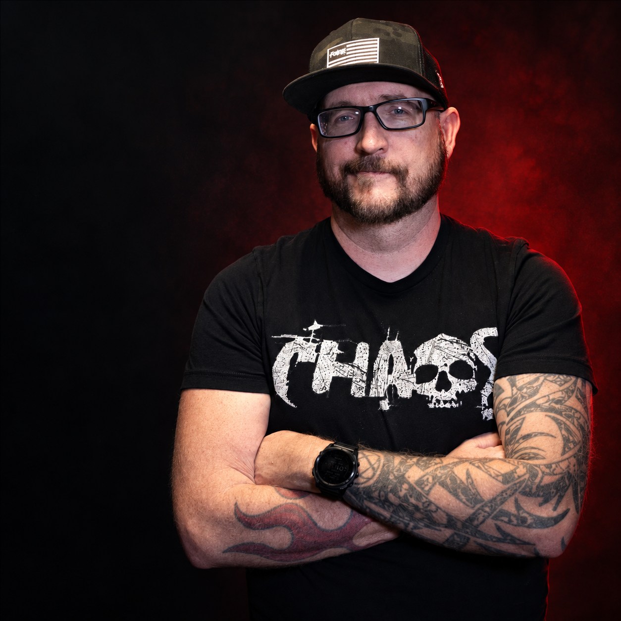 Christopher Chaos, U.S. Army veteran and content creator