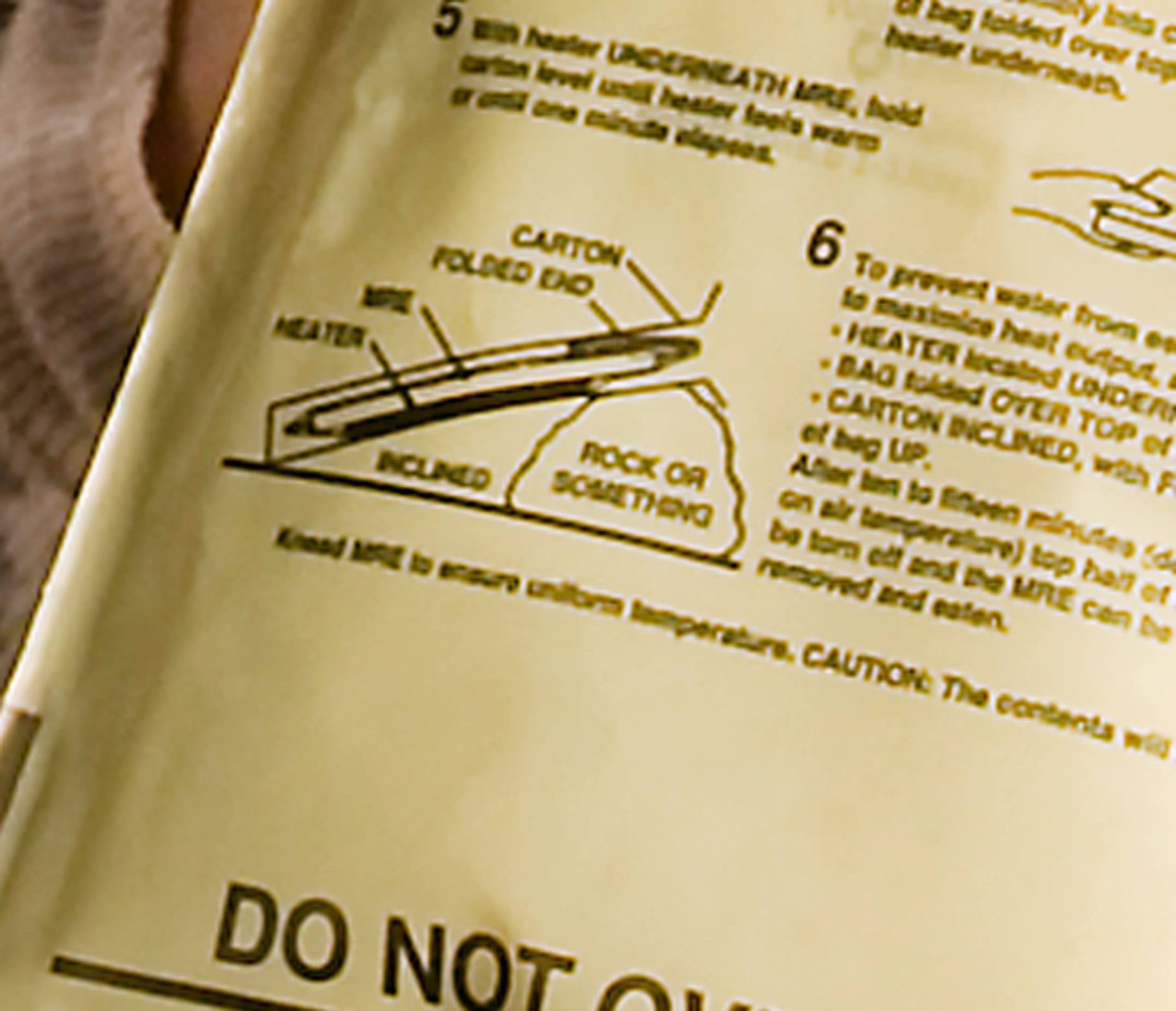 Why Your MRE Heater Says “Rock or Something”